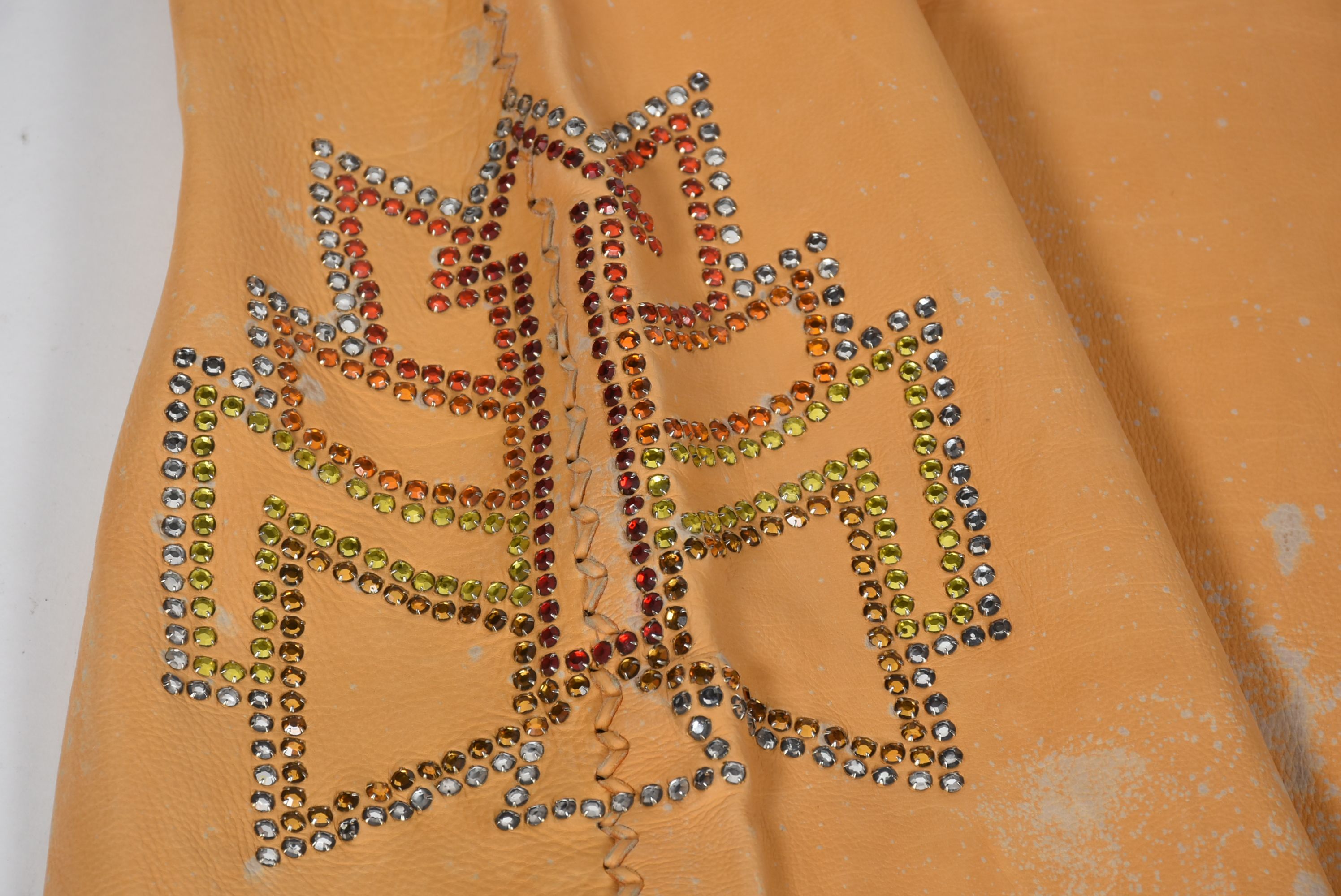 '76 Vintage Mexican Custom Made for North Beach Leather and Embellished Leather Stage Ensemble