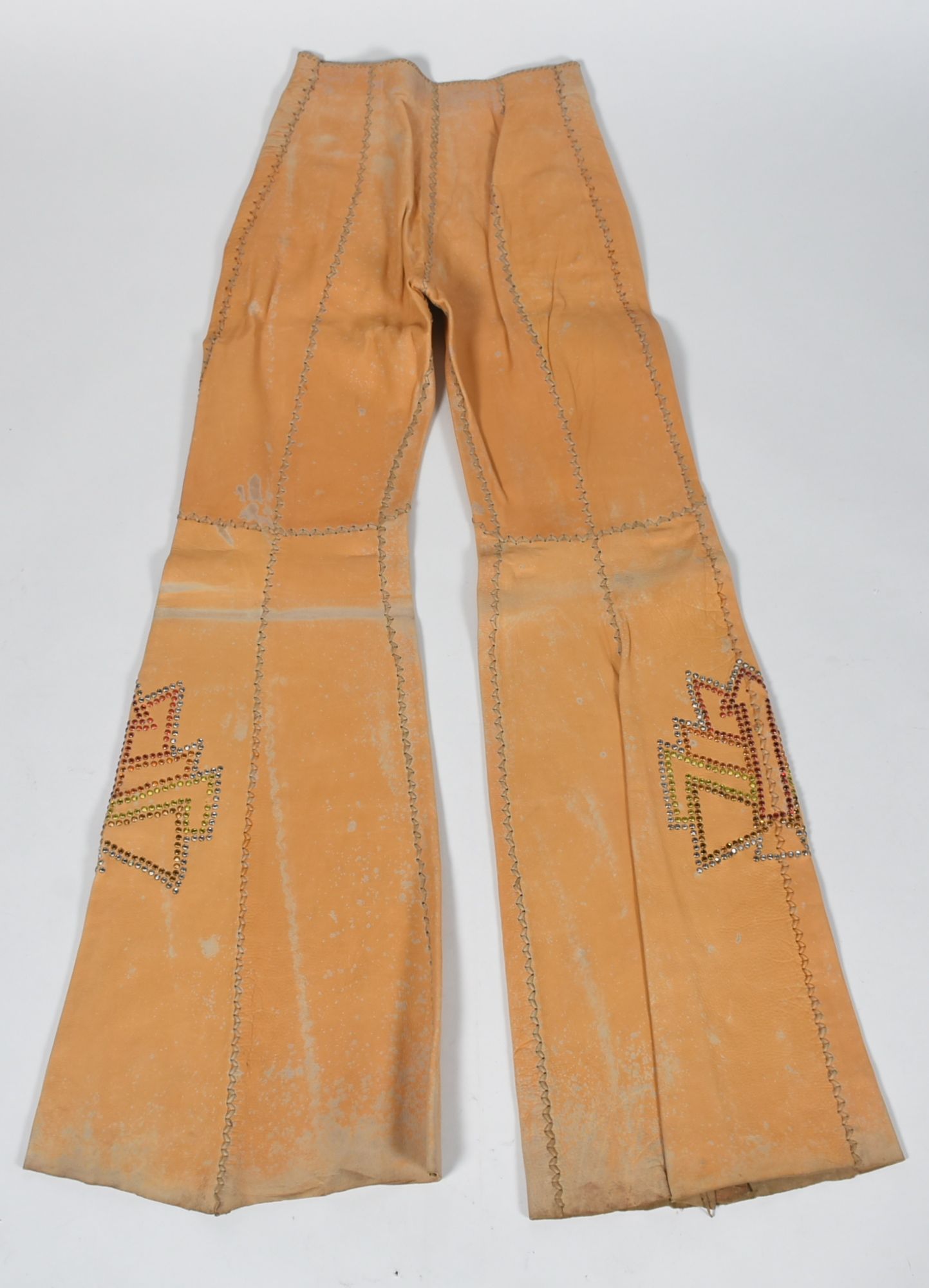 '76 Vintage Mexican Custom Made for North Beach Leather and Embellished Leather Stage Ensemble