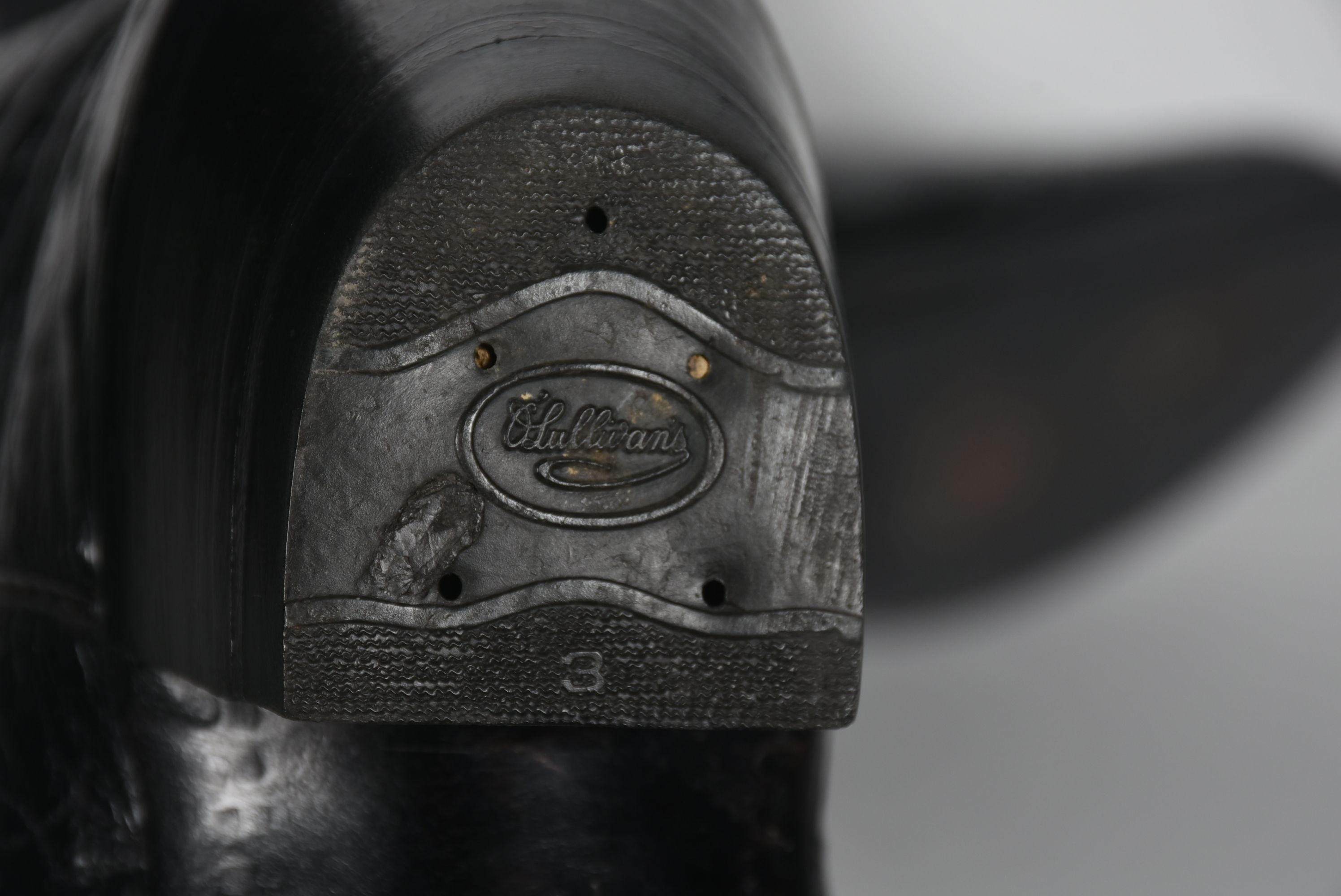 Custom-Made Black Ostrich Leather Cowgirl Boots with Tanya Tucker Monogram in the Shape of Texas