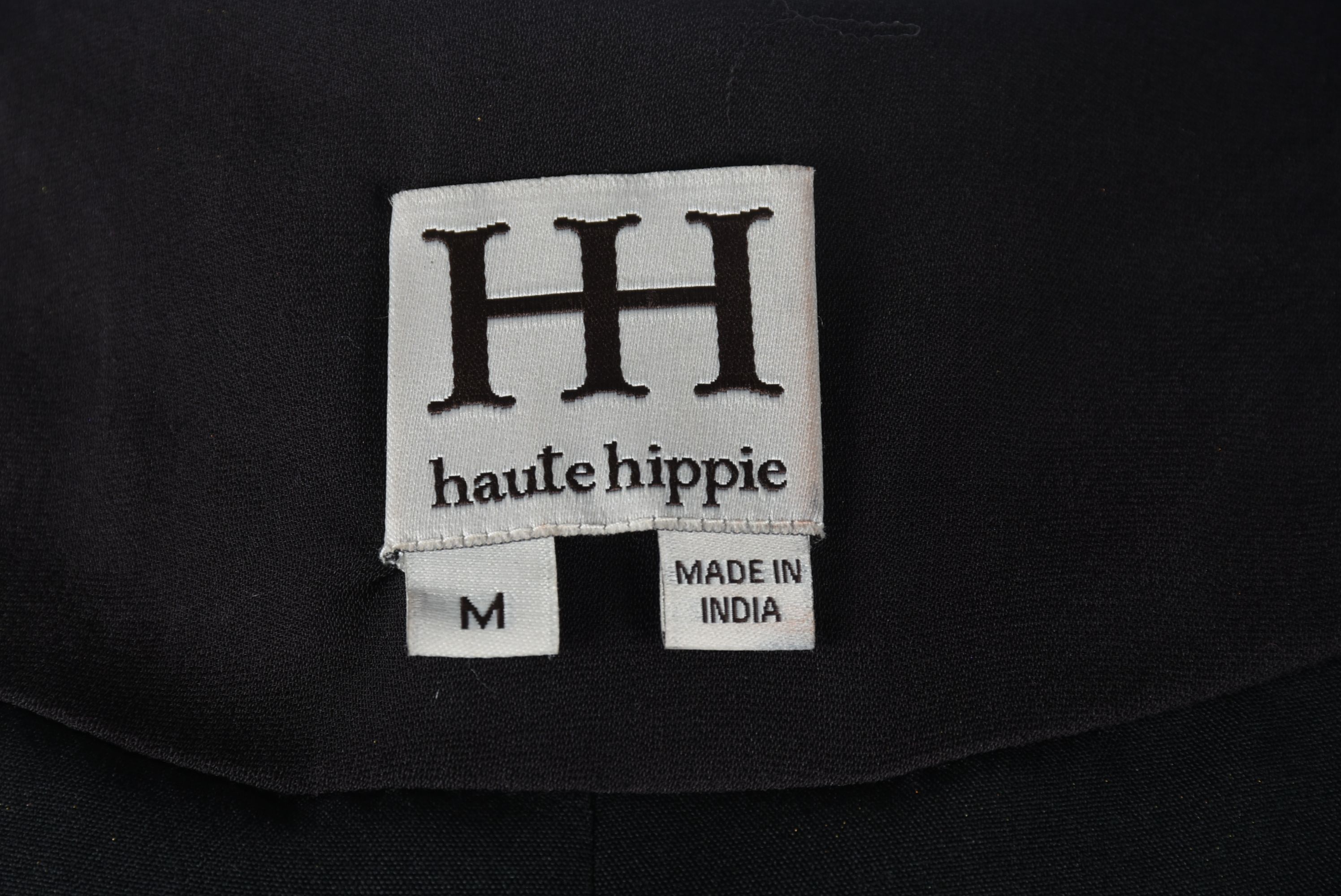 Haute Hippie Dyed Ostrich Feather Silk Embellished Vest