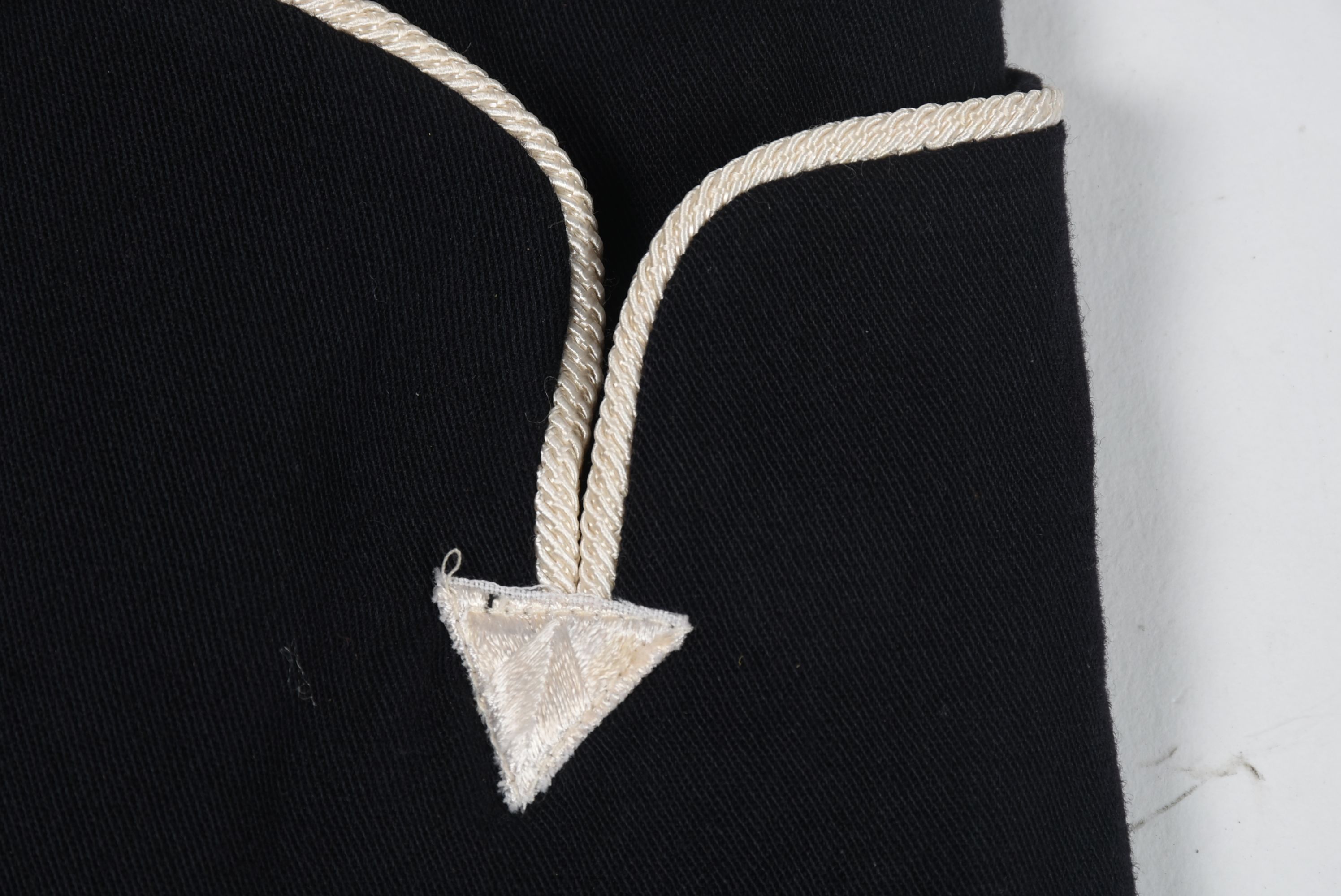 Karen Kane Black Western Skirt with Arrow Pockets