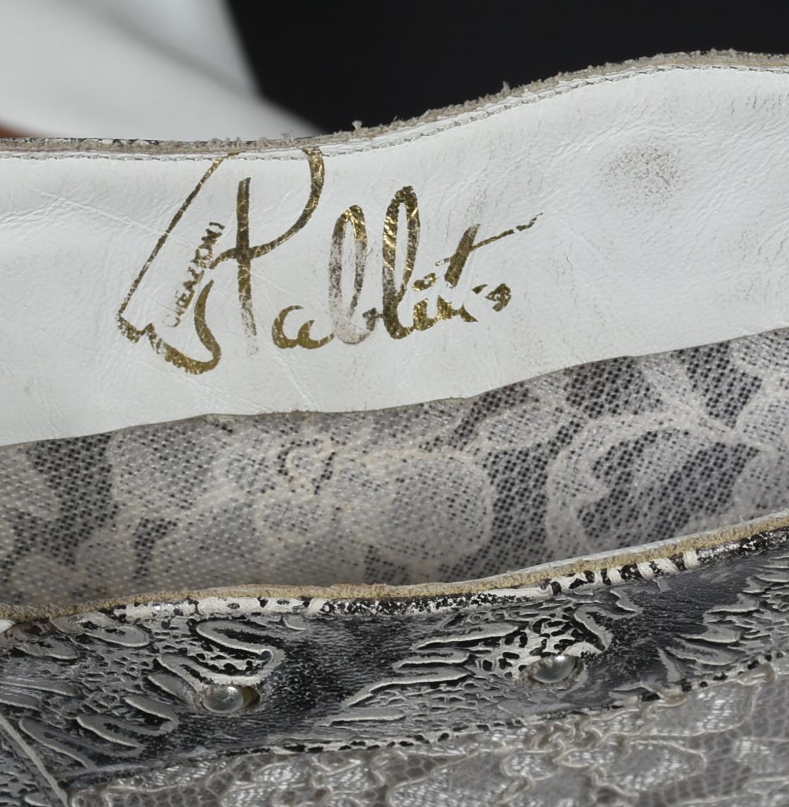 White Leather Creazioni Pablito Boots from the 1980s