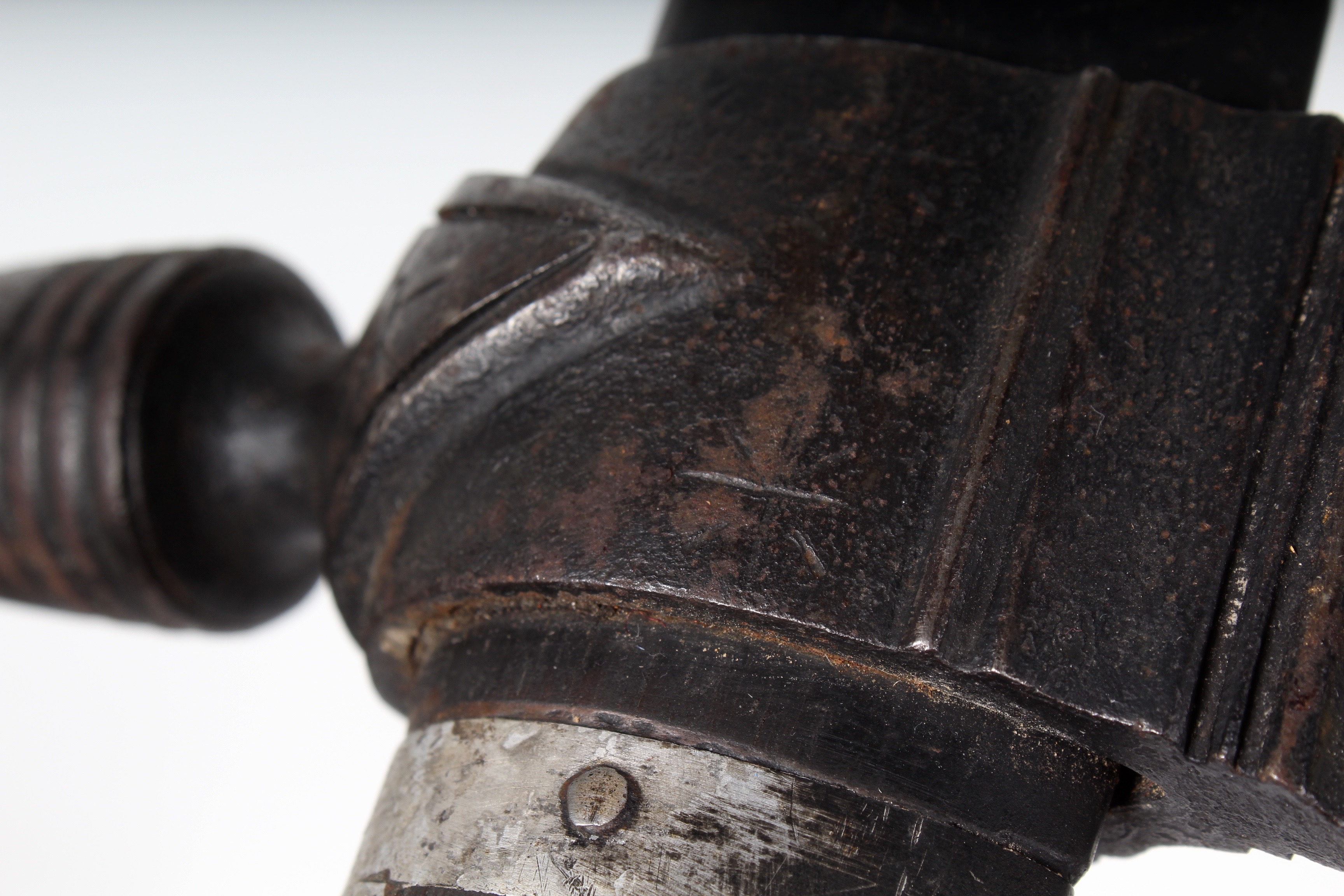 Ceremonial Spontoon Tomahawk Pipe