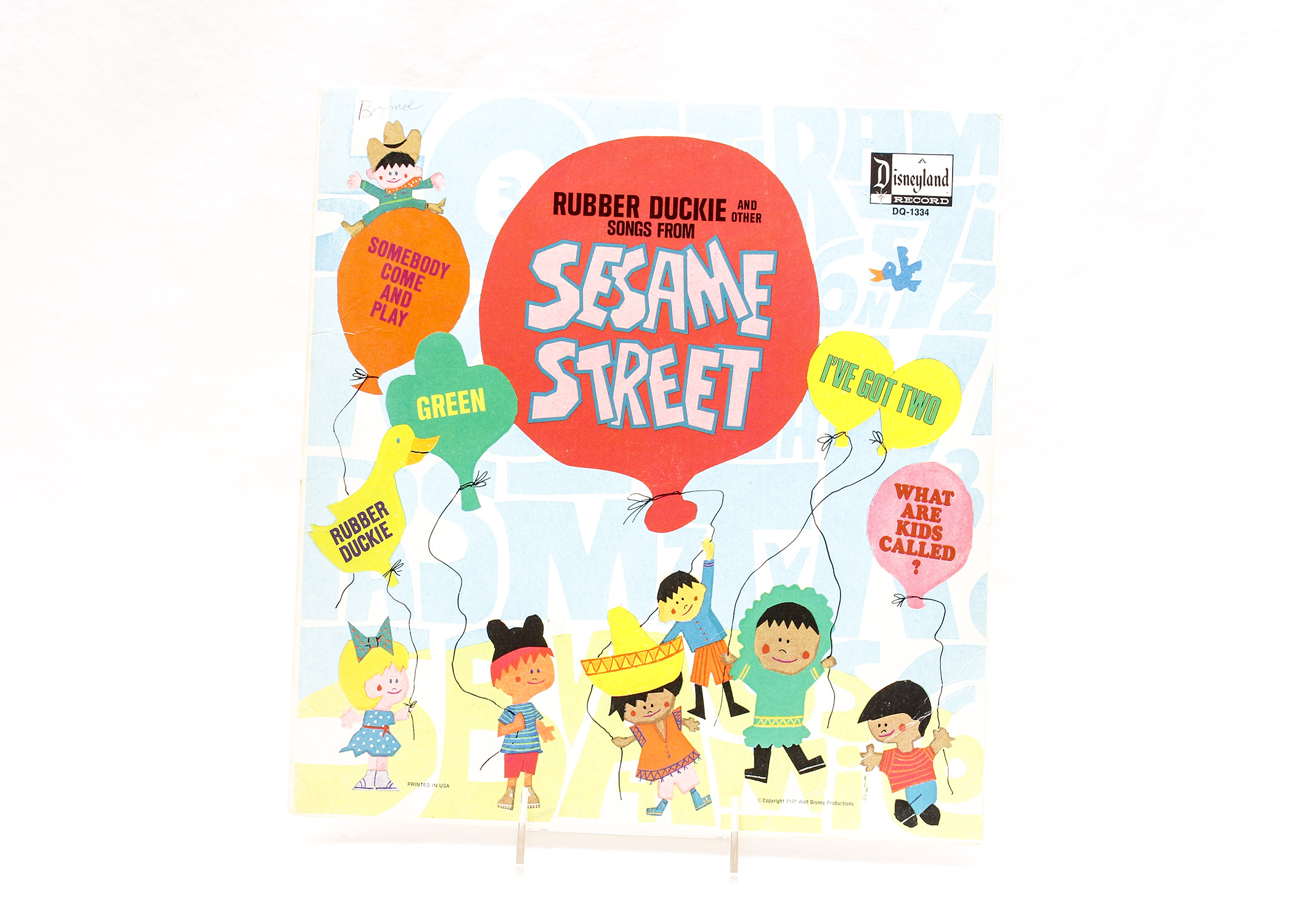 Collection of Vintage Sesame Street, Muppet and Mopet LPs