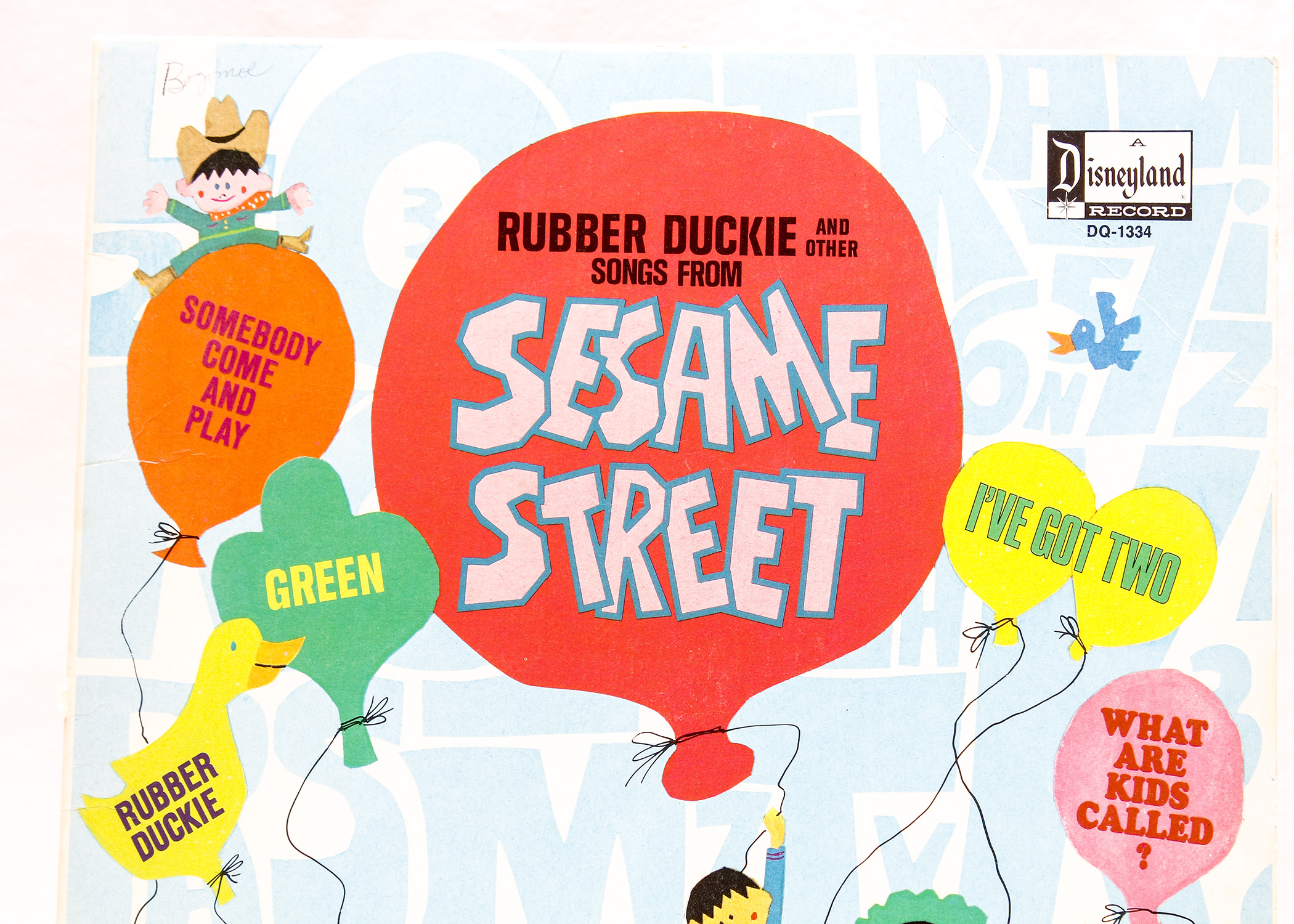 Collection of Vintage Sesame Street, Muppet and Mopet LPs