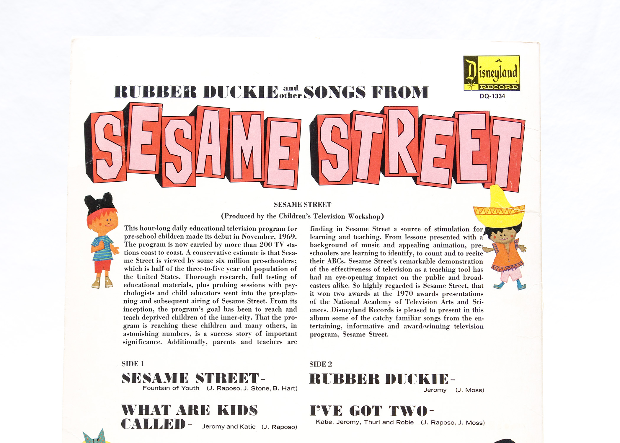 Collection of Vintage Sesame Street, Muppet and Mopet LPs