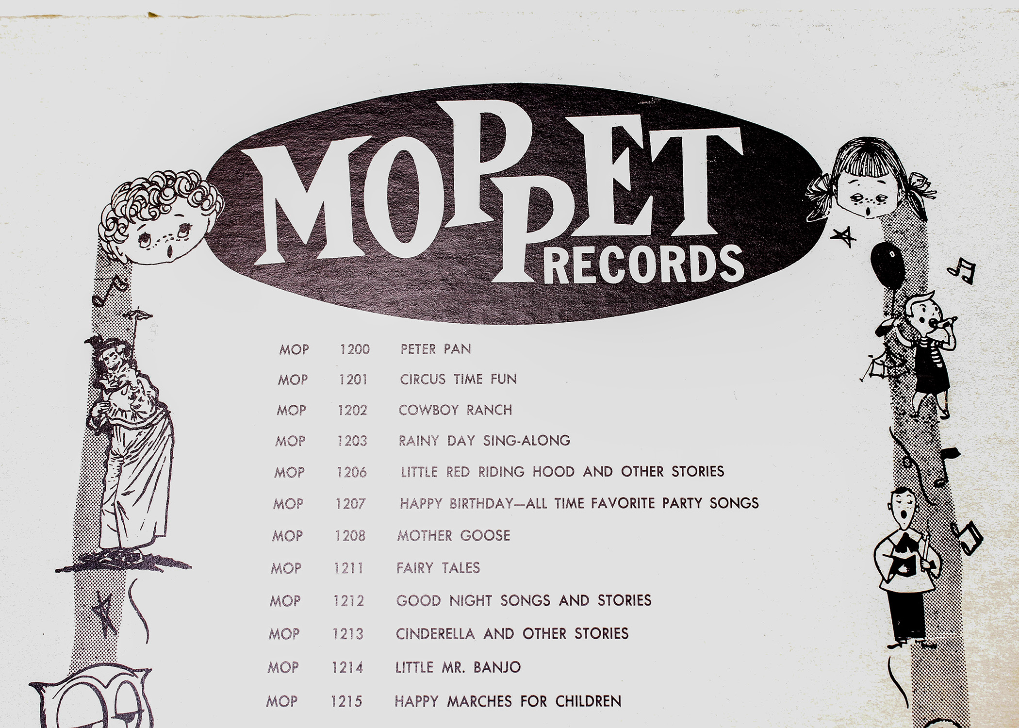 Collection of Vintage Sesame Street, Muppet and Mopet LPs