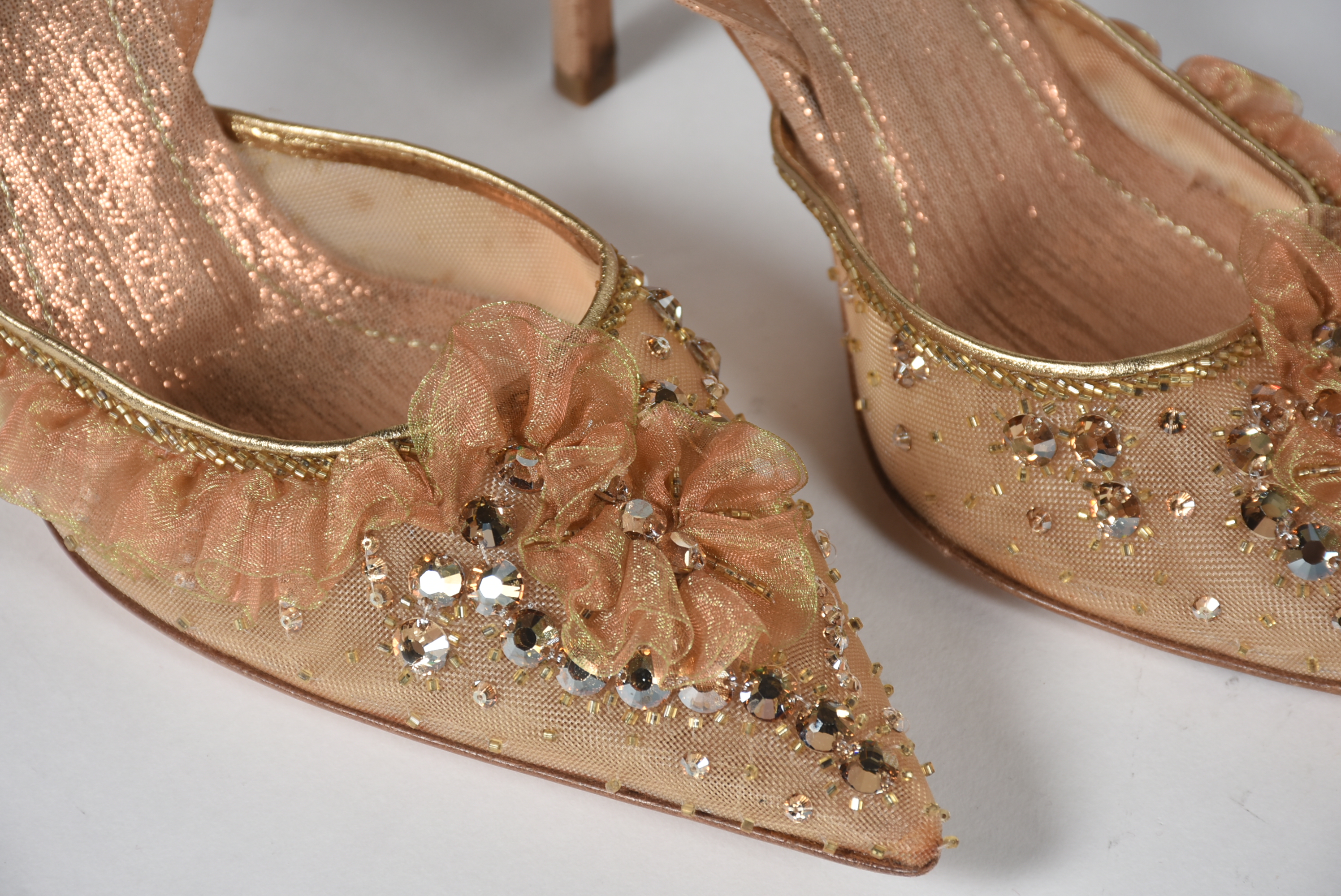 René Caovilla Slingbacks Worn at The Night of 100 Stars in 2008