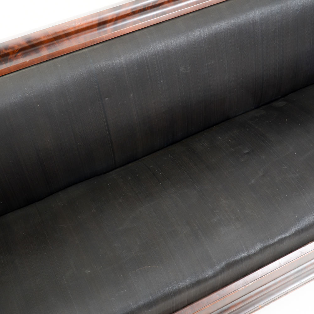 Antique American Empire Classical Sofa