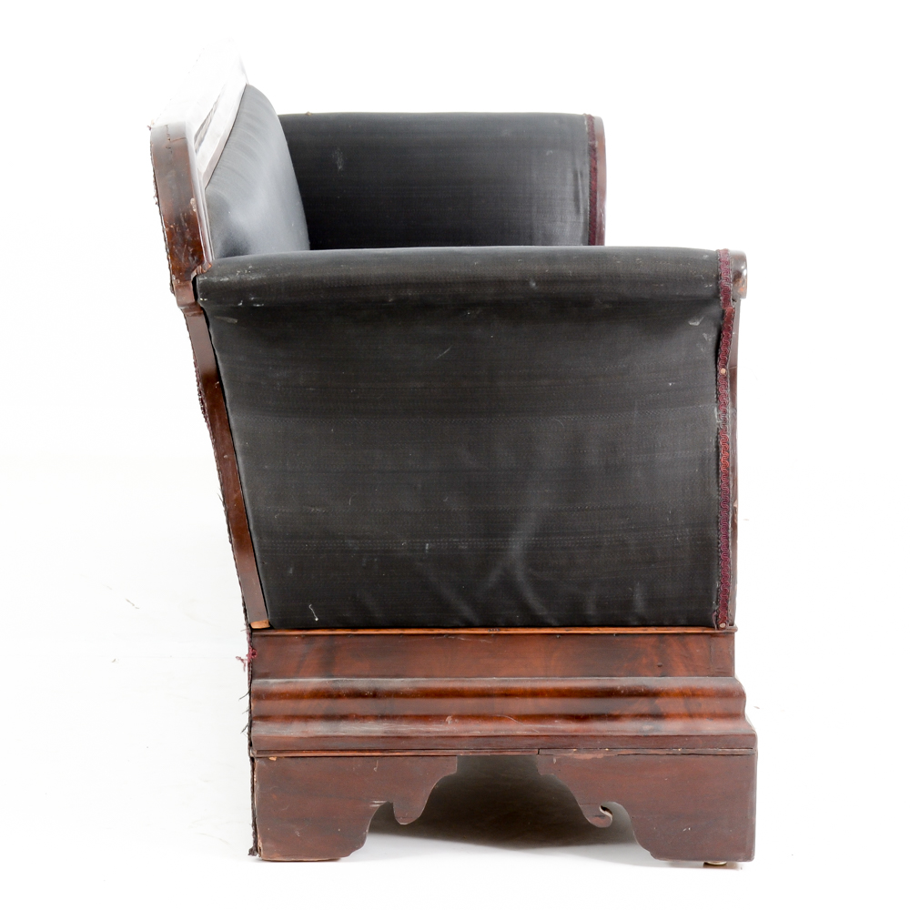 Antique American Empire Classical Sofa