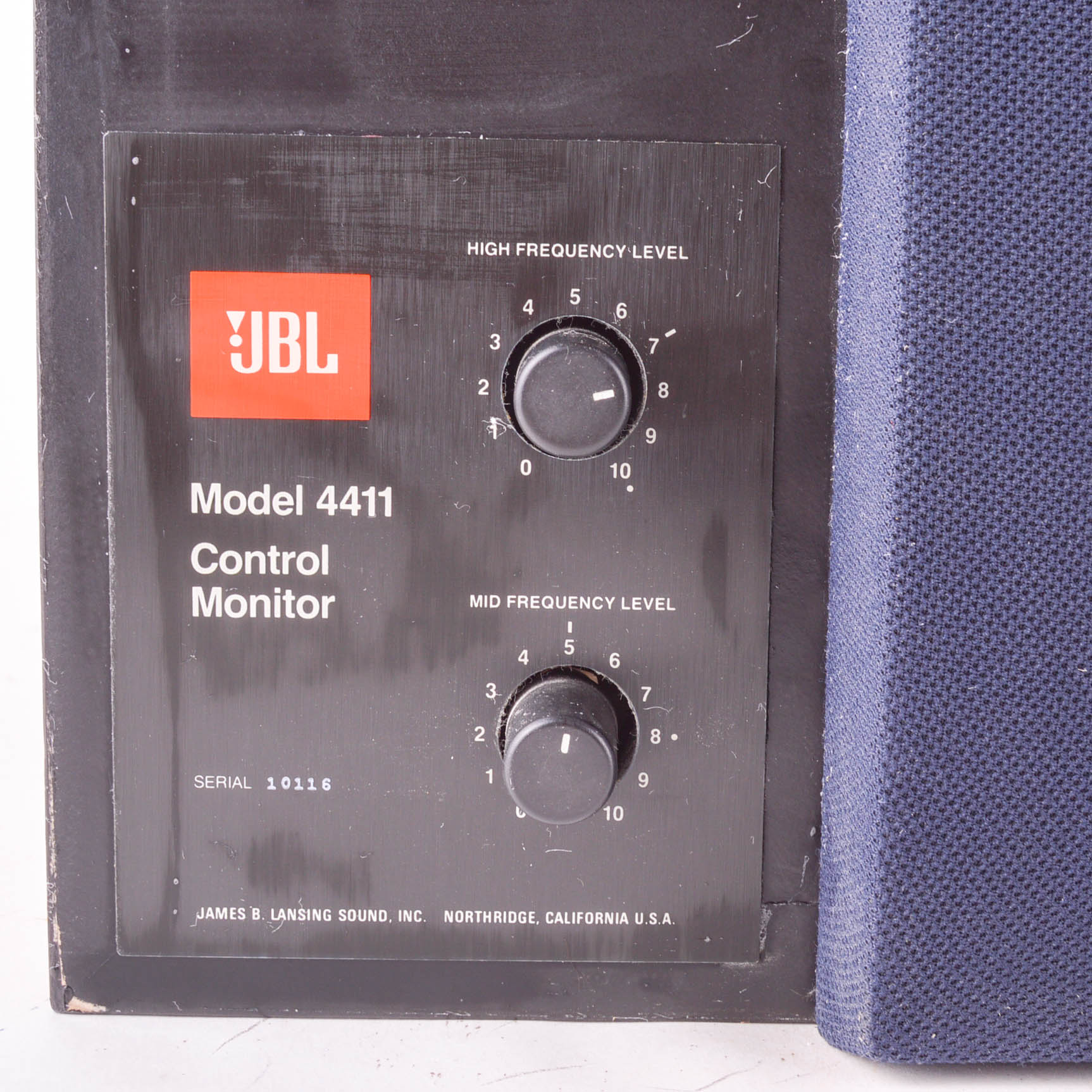 Pair of JBL 4411 Studio Monitors