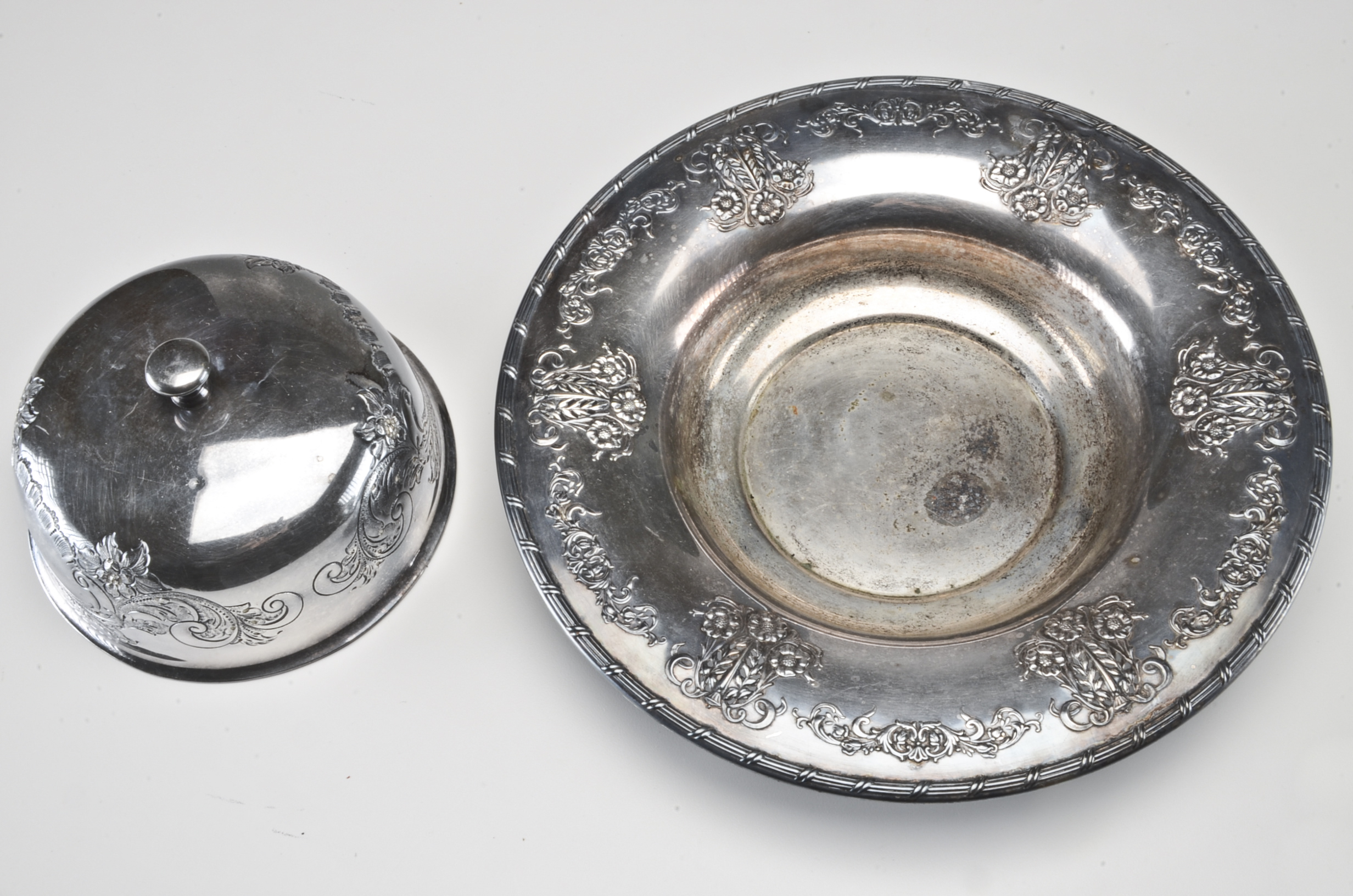 Assortment of Metal Serving Pieces