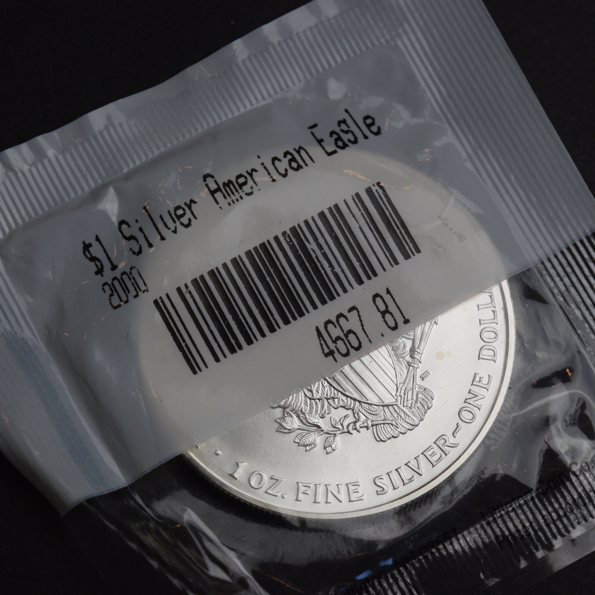 2000 P Walking Liberty Dollar and 1985 Life Liberty Happiness Silver Coin