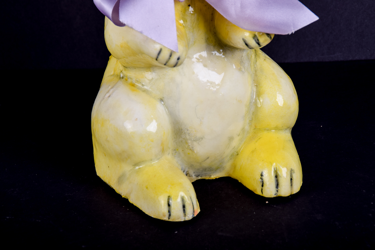 Vintage DeSela Papier Mache Rabbit