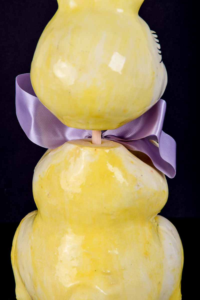 Vintage DeSela Papier Mache Rabbit