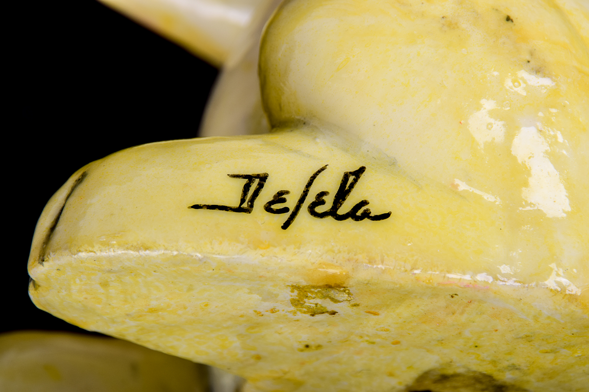 Vintage DeSela Papier Mache Rabbit