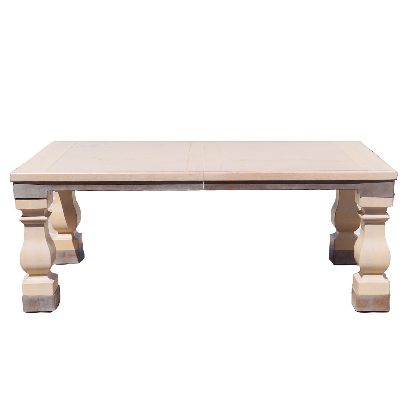 Drexel Distressed Wood Dinning Room Table