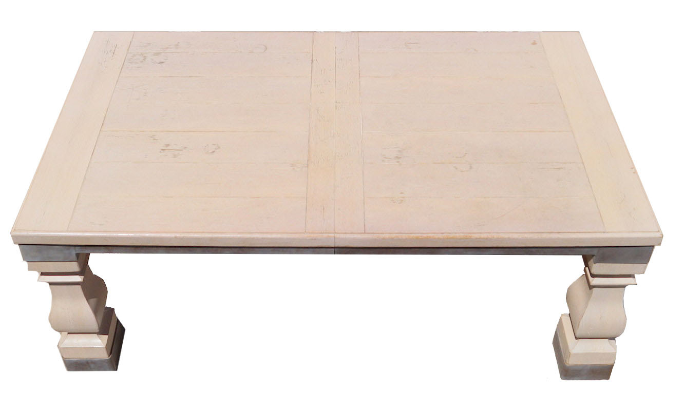 Drexel Distressed Wood Dinning Room Table