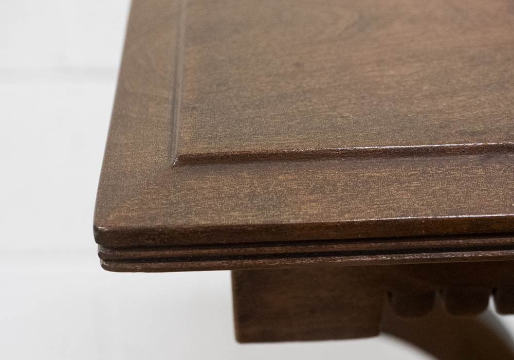 Antique Walnut Plant Stand