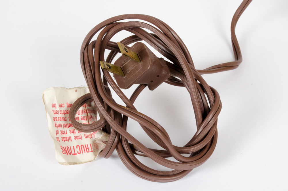 Painted Baluster Shaped Lamp