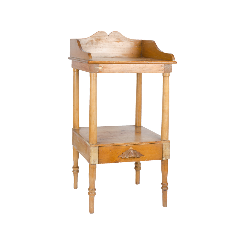 Antique American Pine Wash Stand