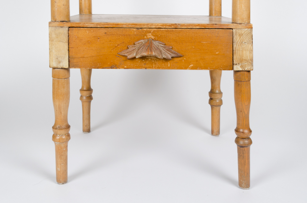Antique American Pine Wash Stand