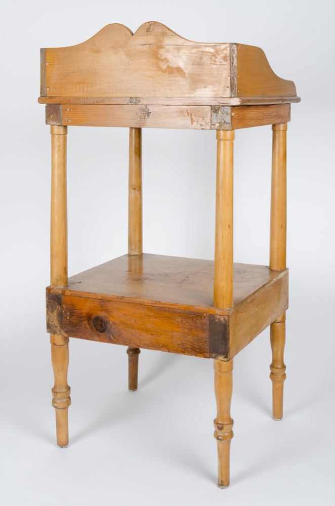 Antique American Pine Wash Stand