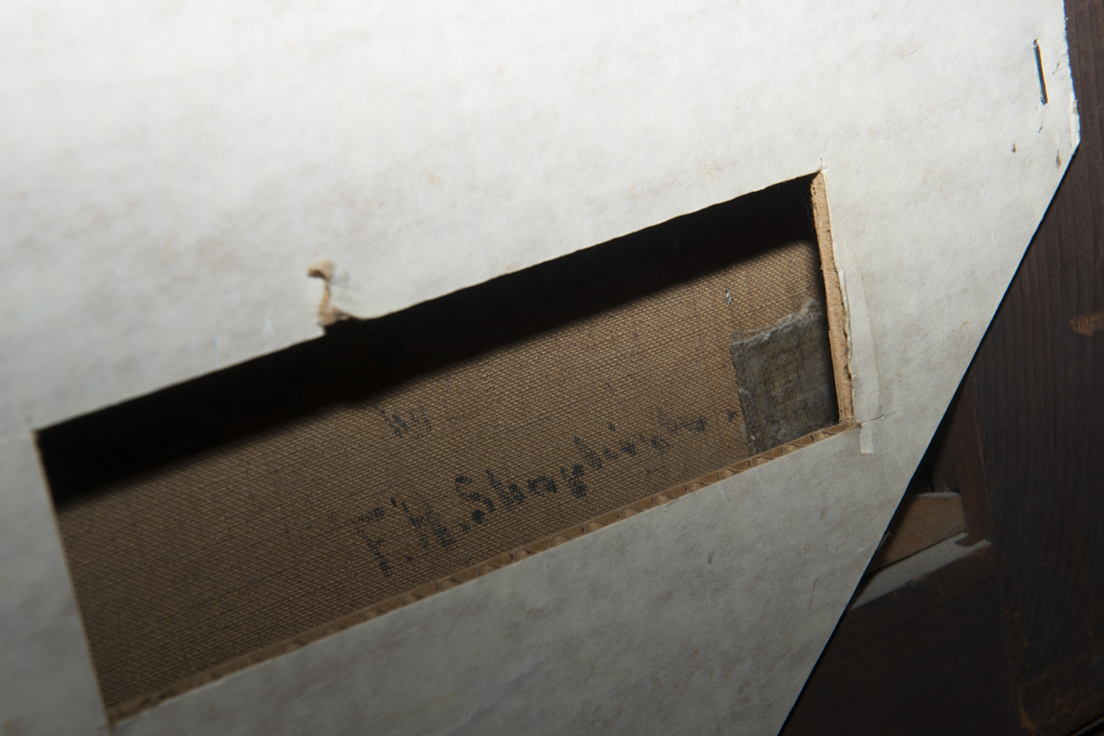 Henry Frank Shapleigh "Windmill South Yarmouth, Mass" Oil on Canvas