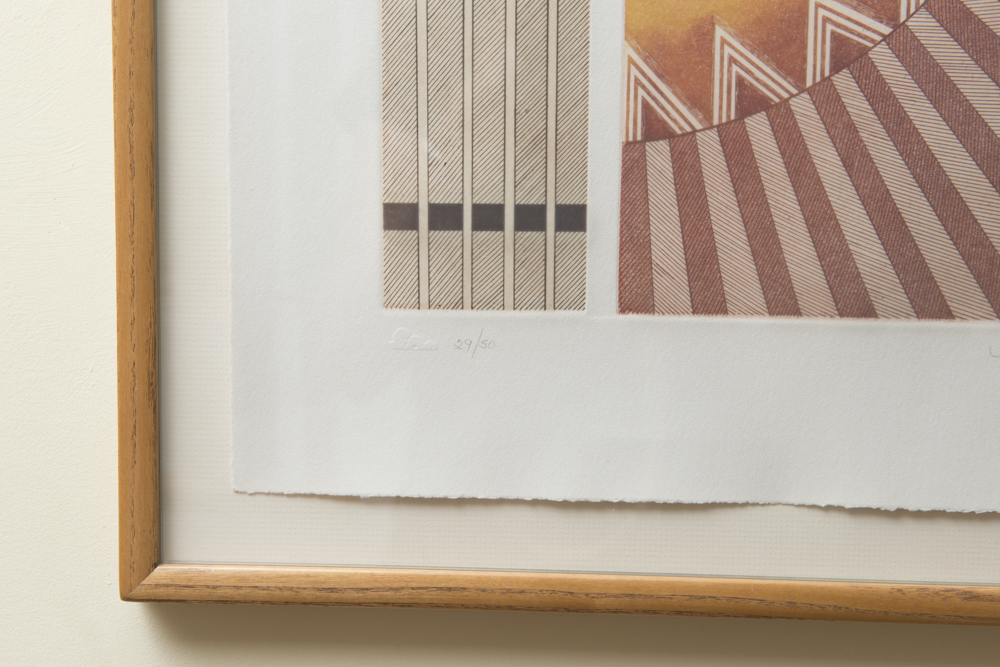 Helen Hardin "Santa Clara Pueblo, New Mexico" Aquatint