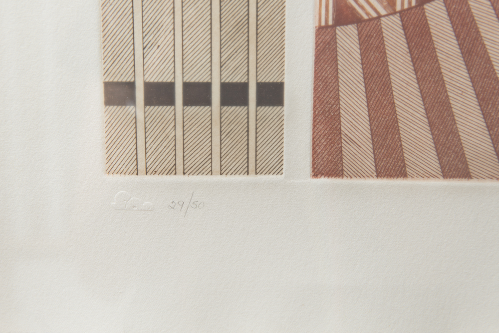 Helen Hardin "Santa Clara Pueblo, New Mexico" Aquatint