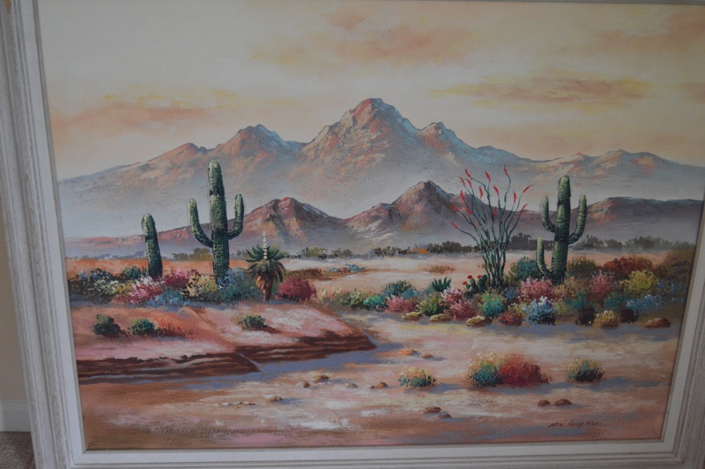 Min Song Ree Original Oil on Canvas