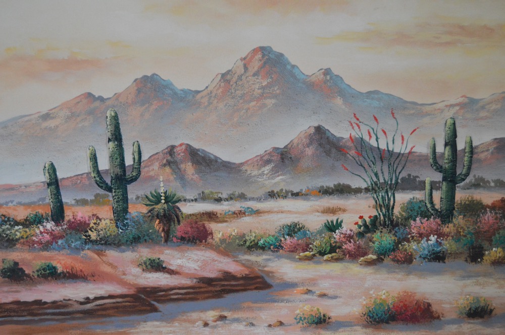 Min Song Ree Original Oil on Canvas