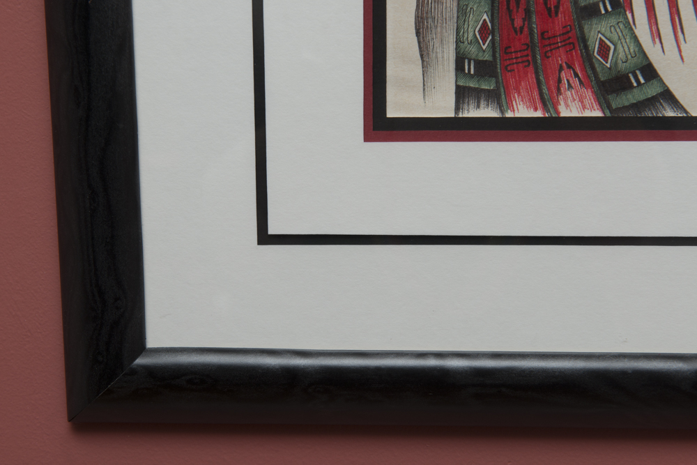 Tom Dashee Hopi Kachinas Watercolor