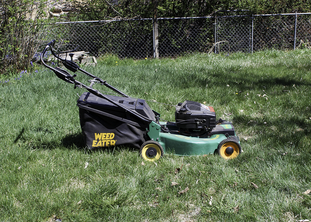Poulan weed sales eater lawn mower