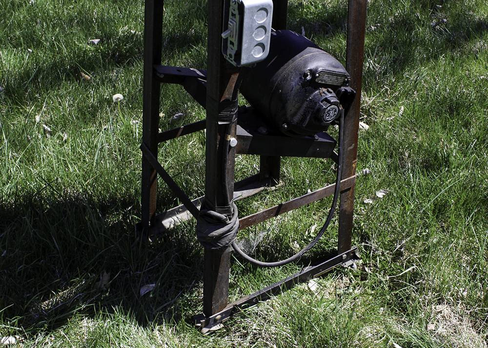 Vintage General Electric Bench Grinder