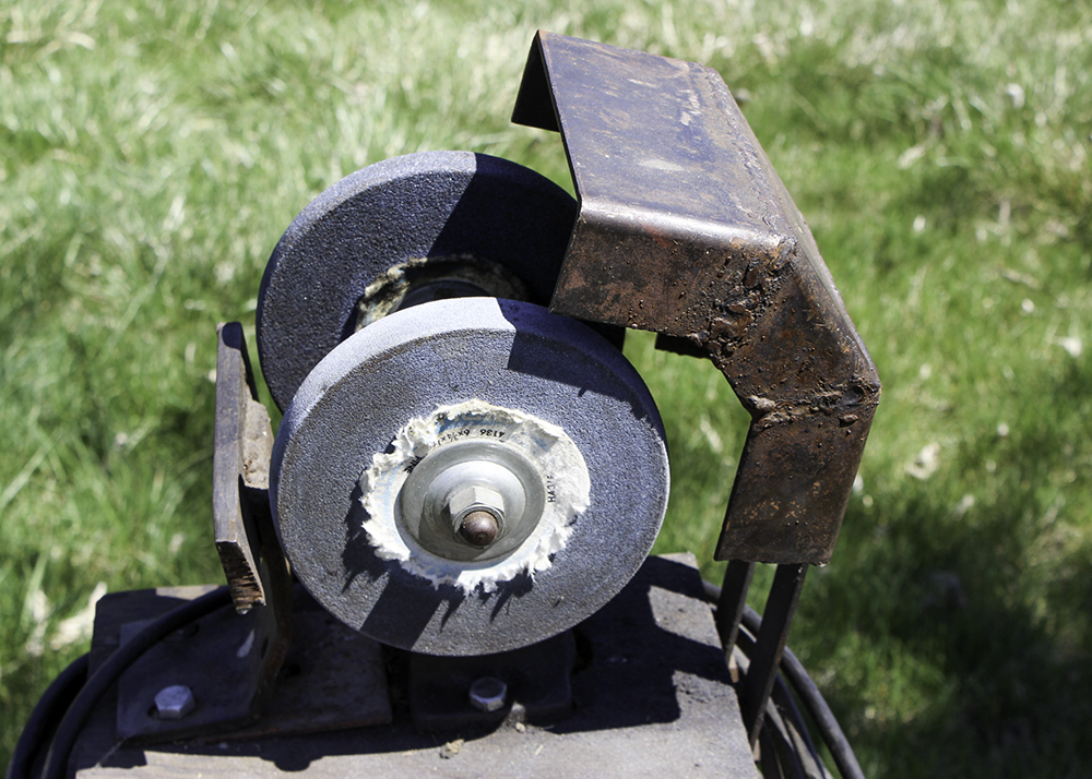 Vintage General Electric Bench Grinder