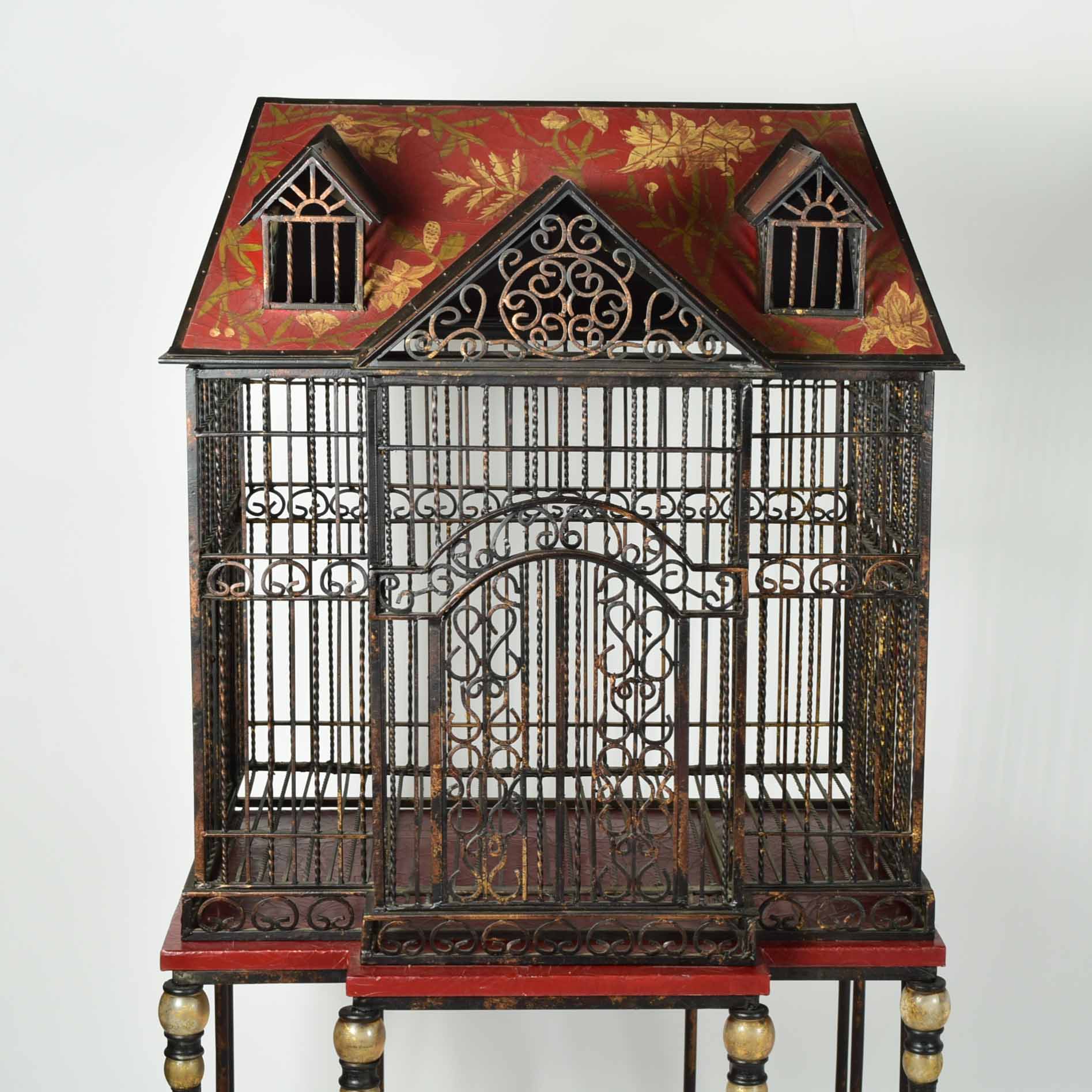 Decorative Standing Birdcage