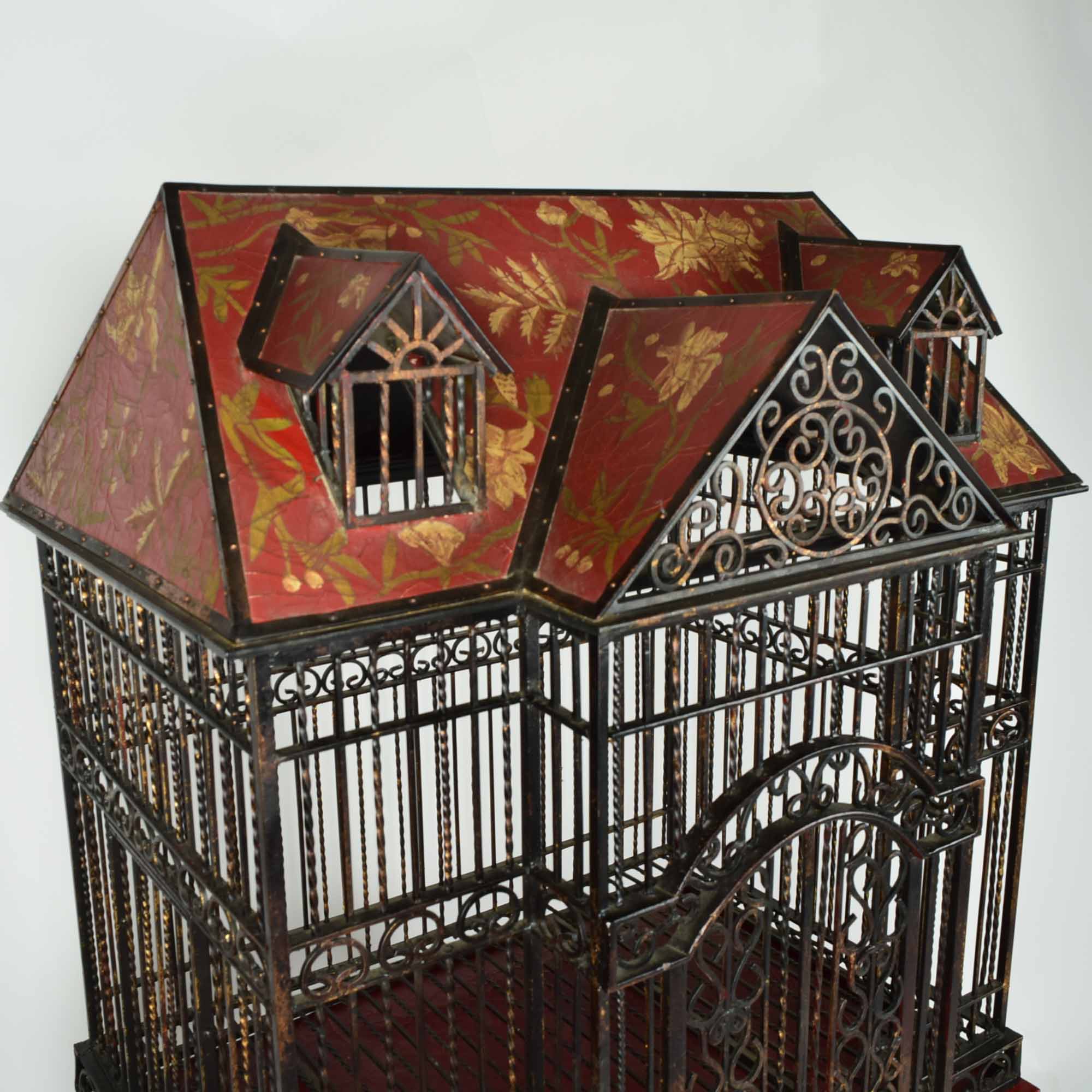 Decorative Standing Birdcage