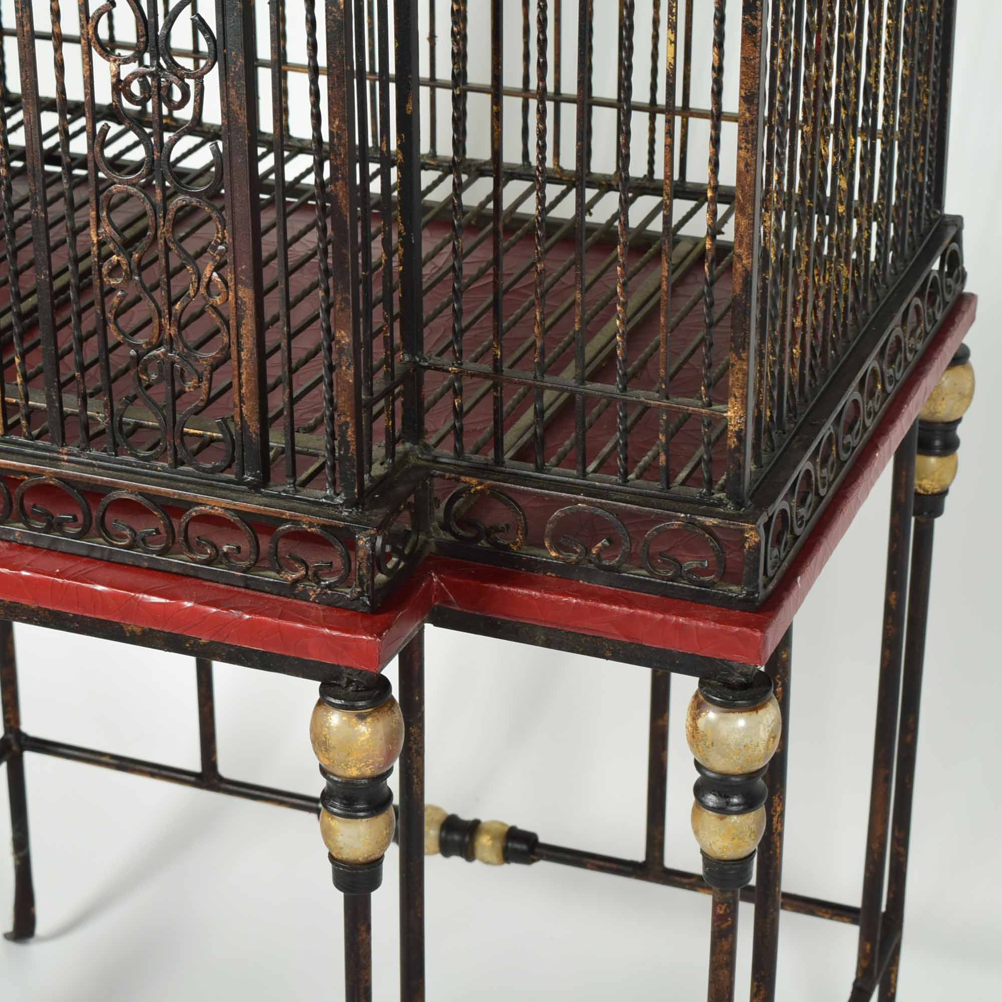 Decorative Standing Birdcage