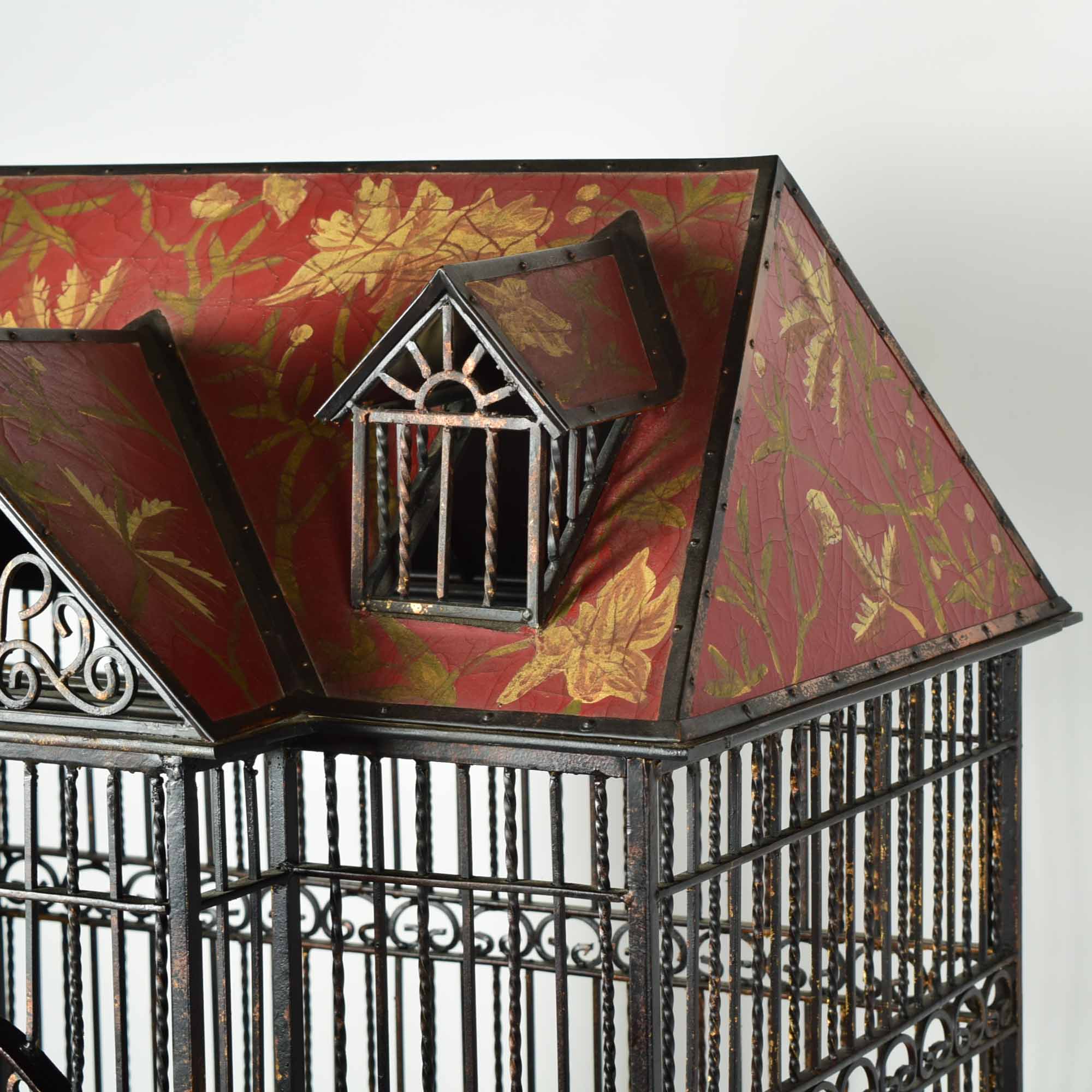 Decorative Standing Birdcage