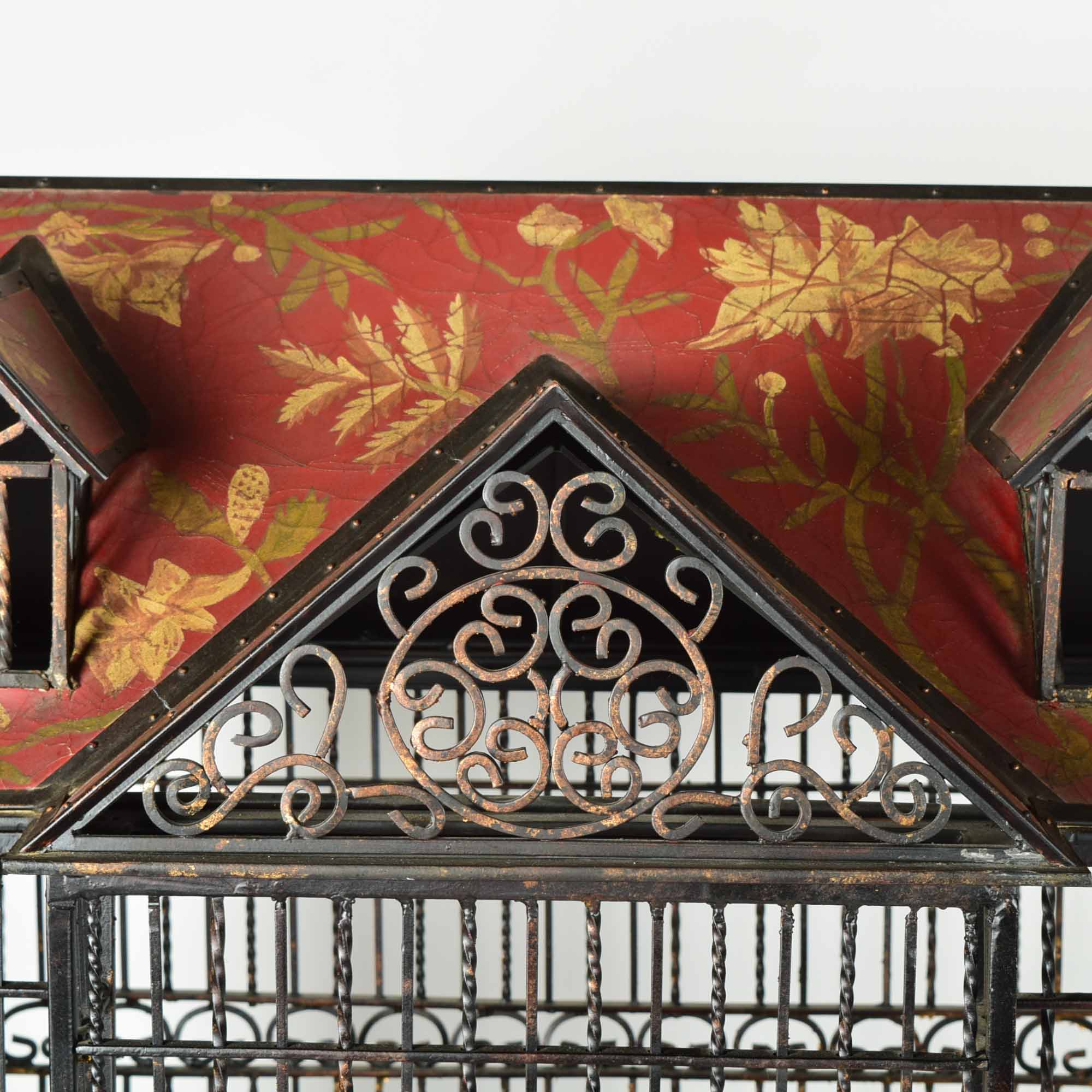 Decorative Standing Birdcage