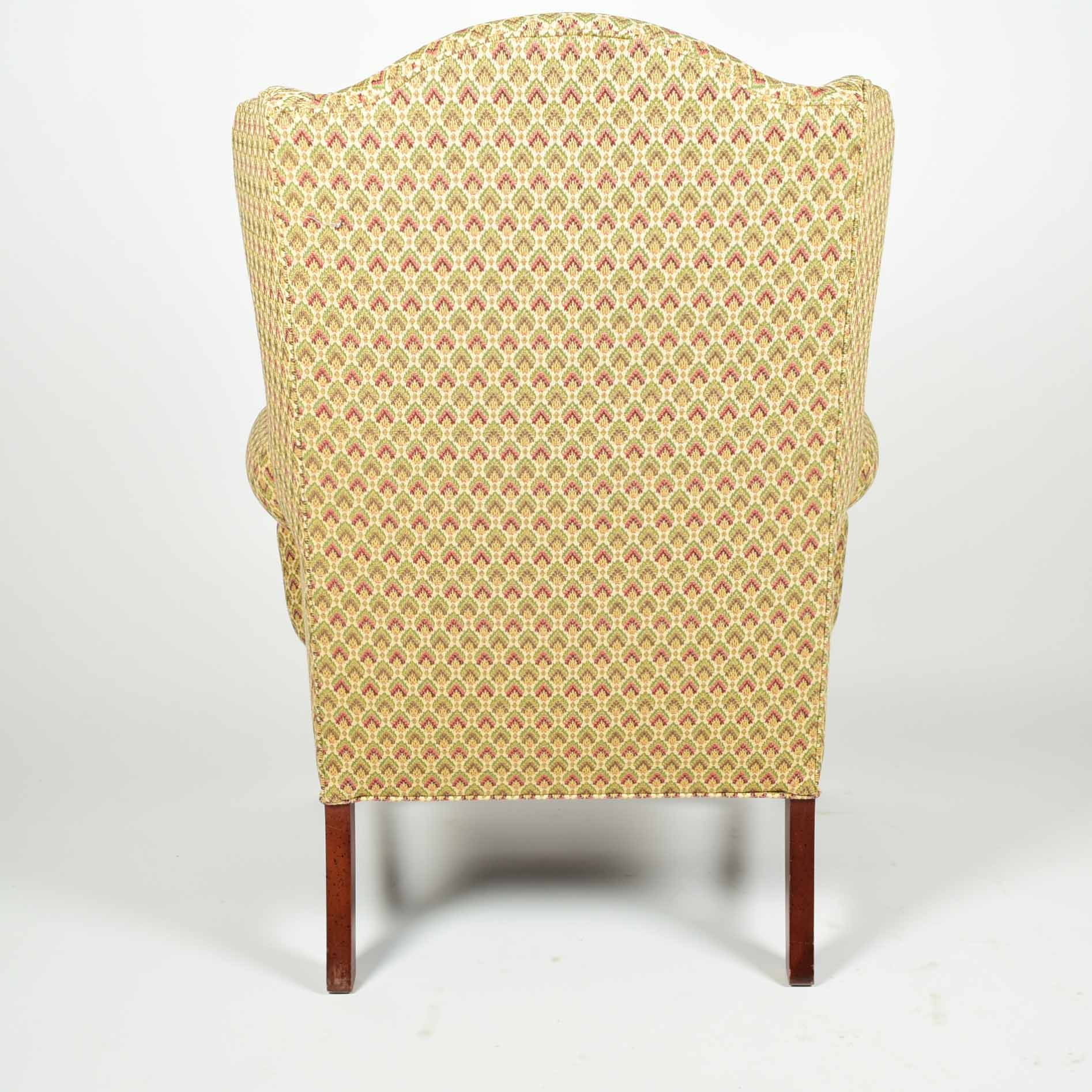 Chippendale Style Wing Armchair