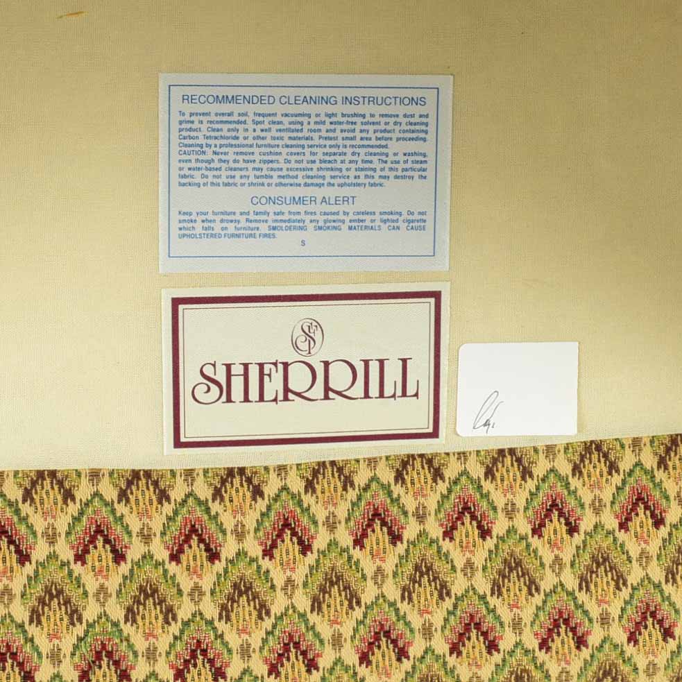 Chippendale Style Wing Armchair