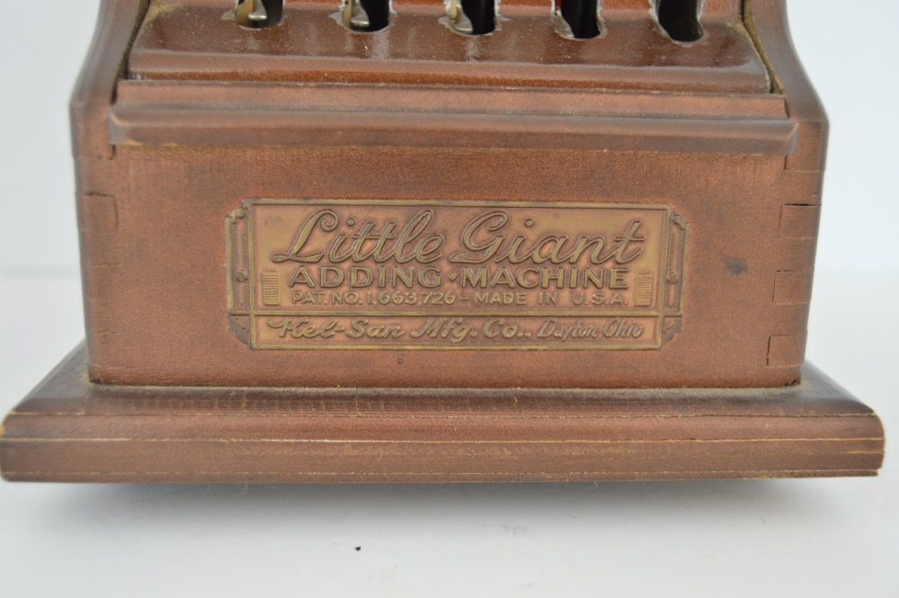 Vintage Little Giant Adding Machine, Circa 1920s