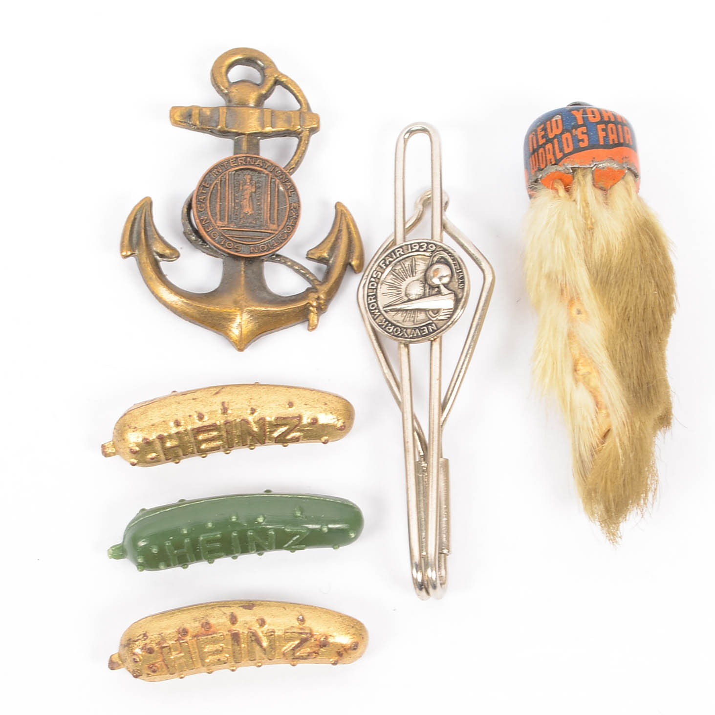 1939 NY World Fair 1939-1940 Golden Gate Int'l Exposition Jewelry