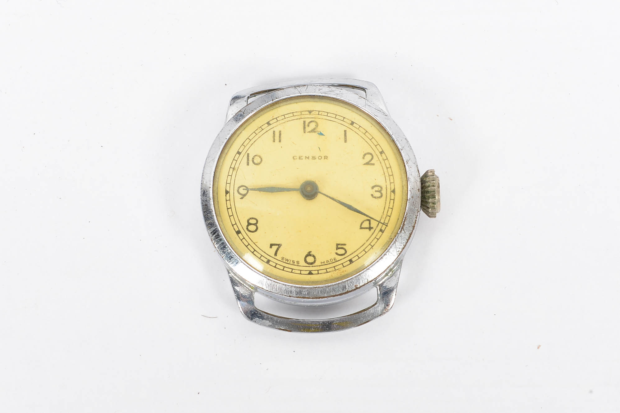 Swiss Watch Duo - Vintage Censor and Waltham Seventeen Jewel