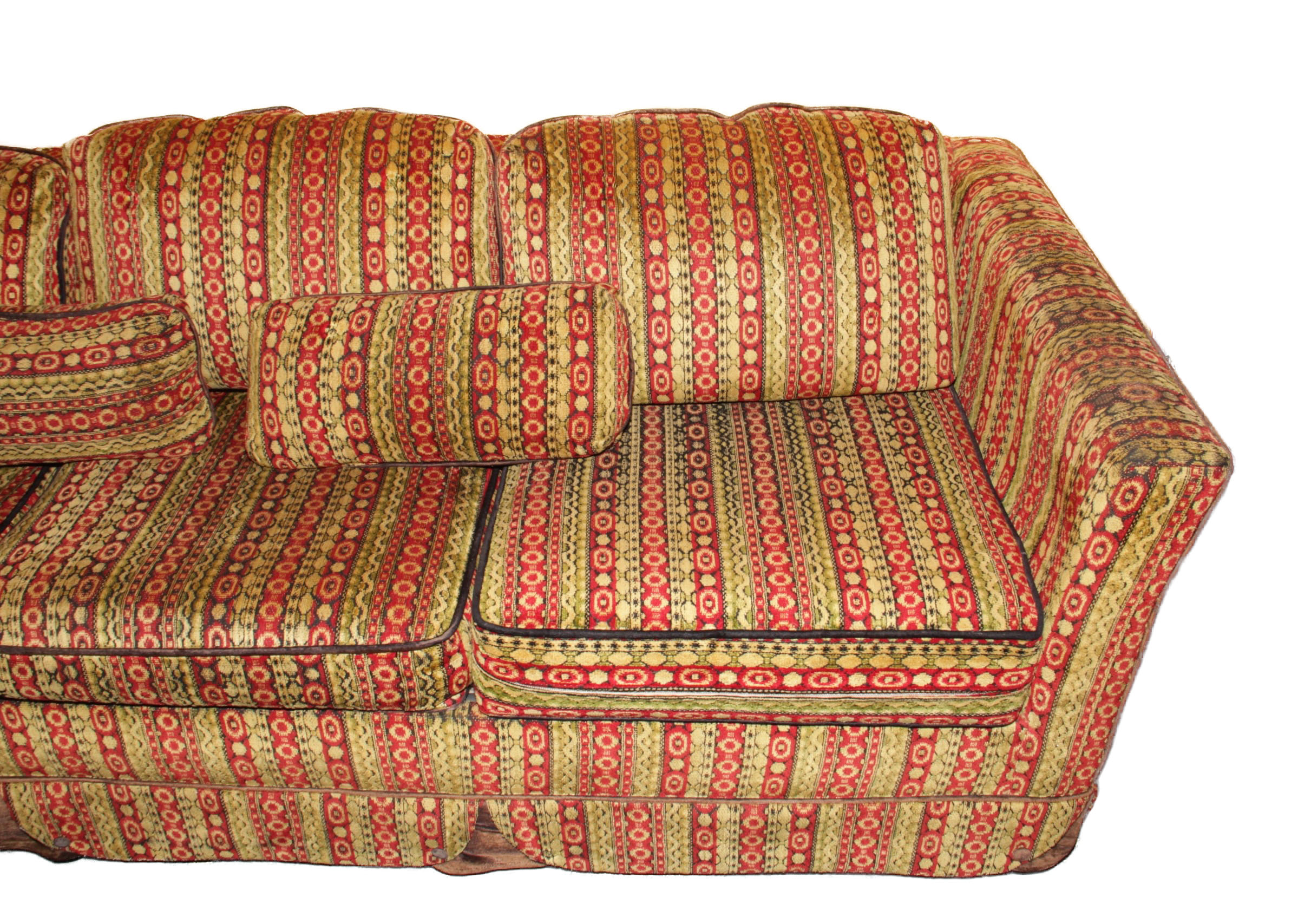 Vintage Upholstered Sleeper Sofa