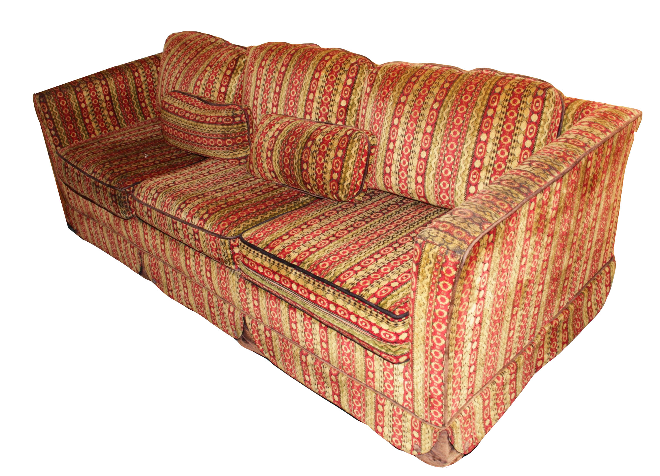 Vintage Upholstered Sleeper Sofa