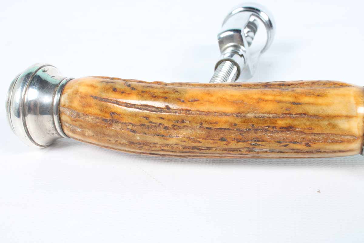 Sterling and Stag Horn Bottle Opener