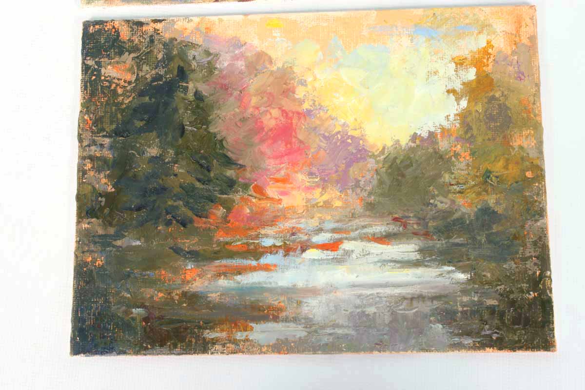 Two Penny Roberson Original Oil Paintings